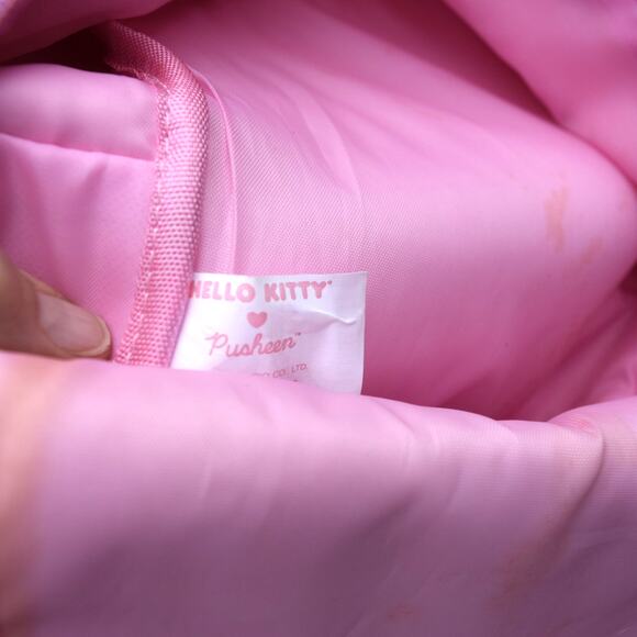 Sanrio Hello Kitty x Pusheen Mini Backpack Light Pink Gently Used Logo Print - Picture 8 of 9